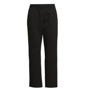 Time and Tru Women's Fleece Straight Leg Pants with Pockets XL (16-18)
